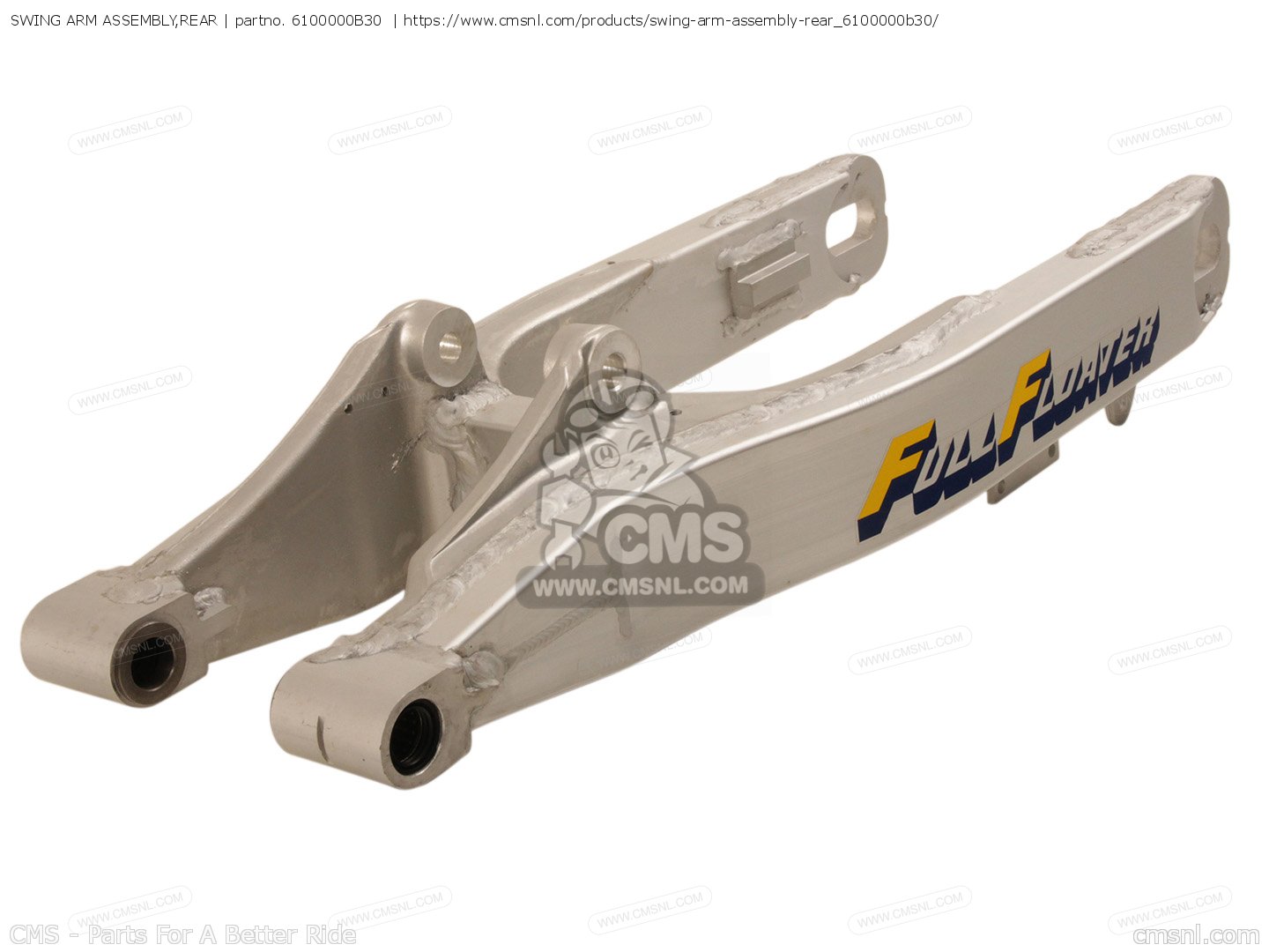 SWING ARM ASSEMBLY,REAR for RM250 1987 (H) order at CMSNL