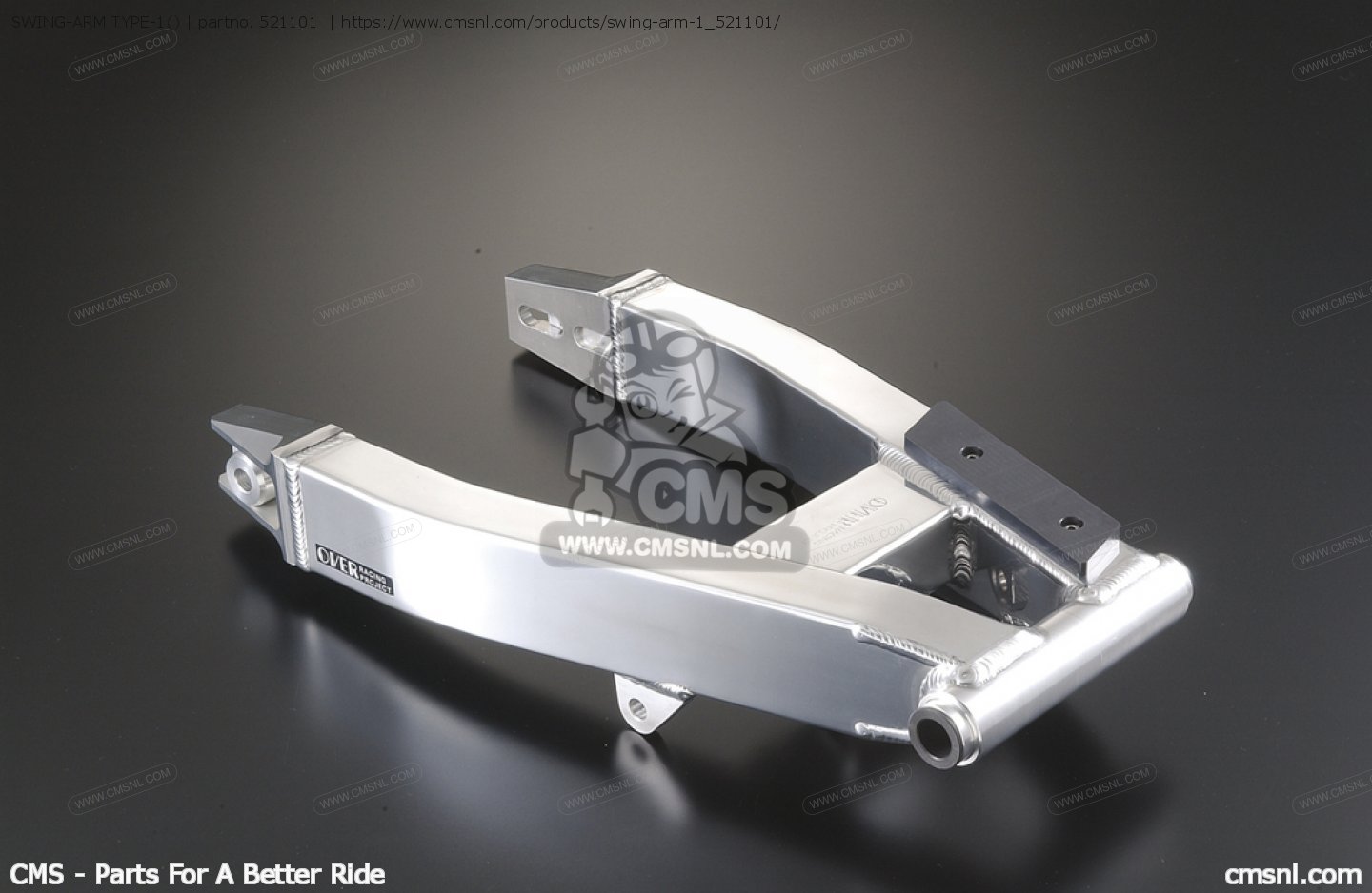 521101 Swingarm Type1() Over Racing buy the 521101 at CMSNL