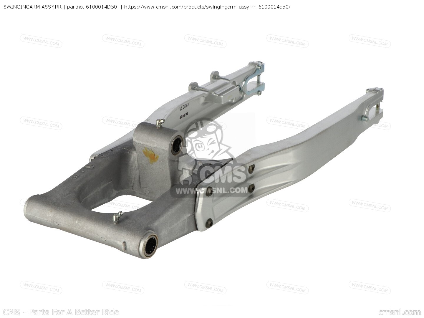 6100014D50: Swingingarm Assy,rr Suzuki - Buy The 61000-14D50 At CMSNL