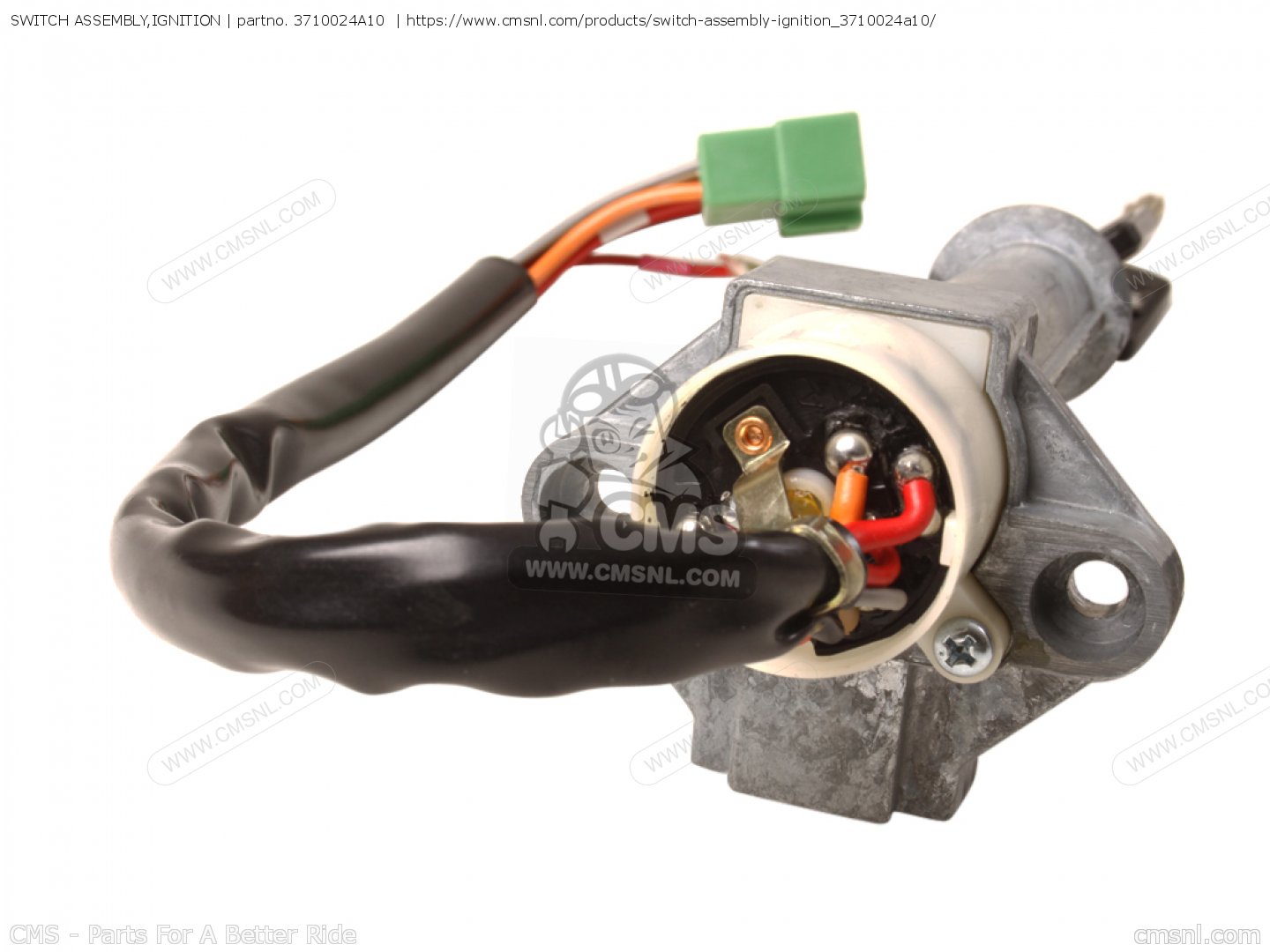 2000 Suzuki Quadsport Lt80 Ignition Key Switch 37110-40b00