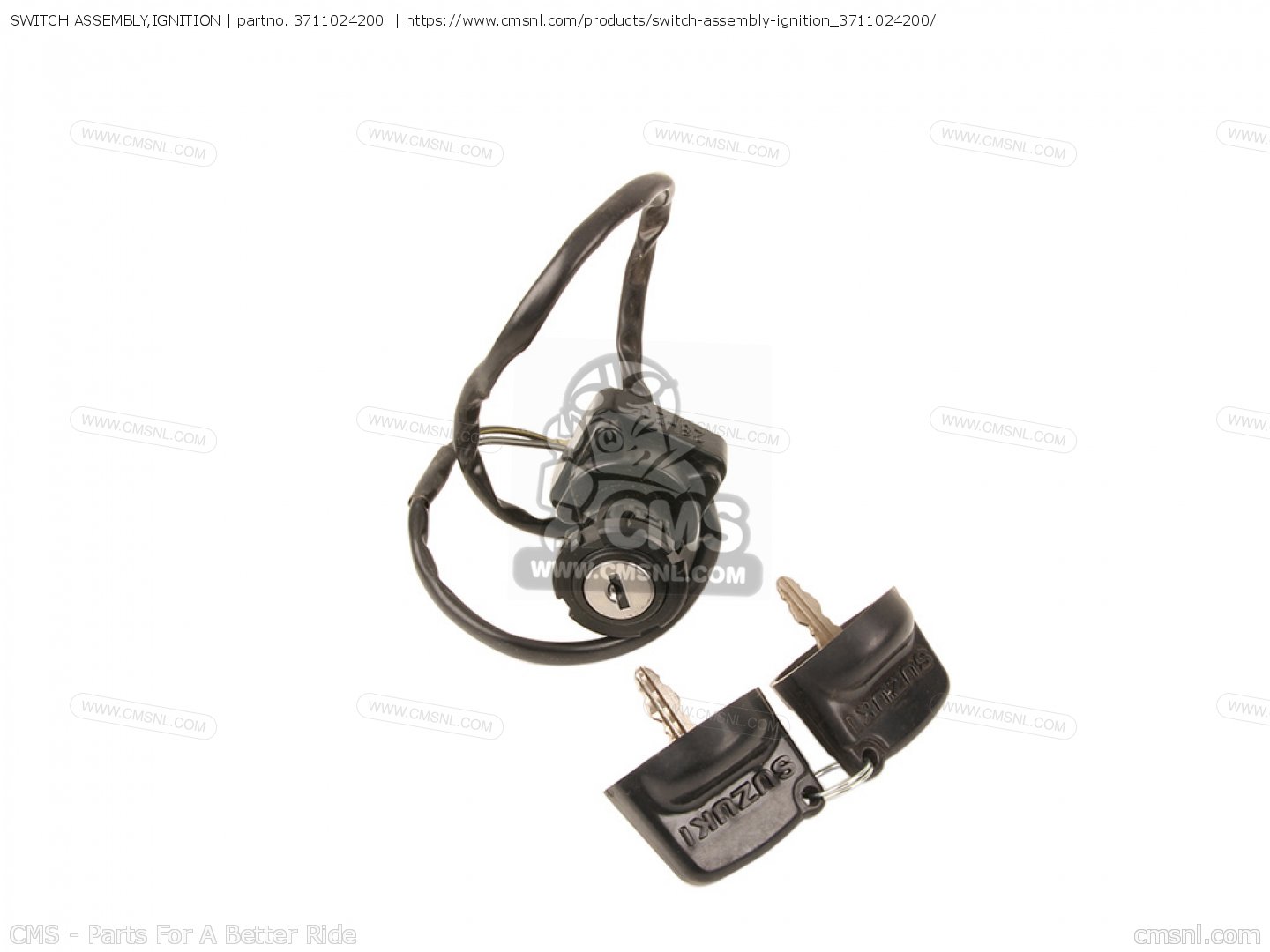 3711024200 Switch Assembly,ignition Suzuki buy the 3711024200 at CMSNL