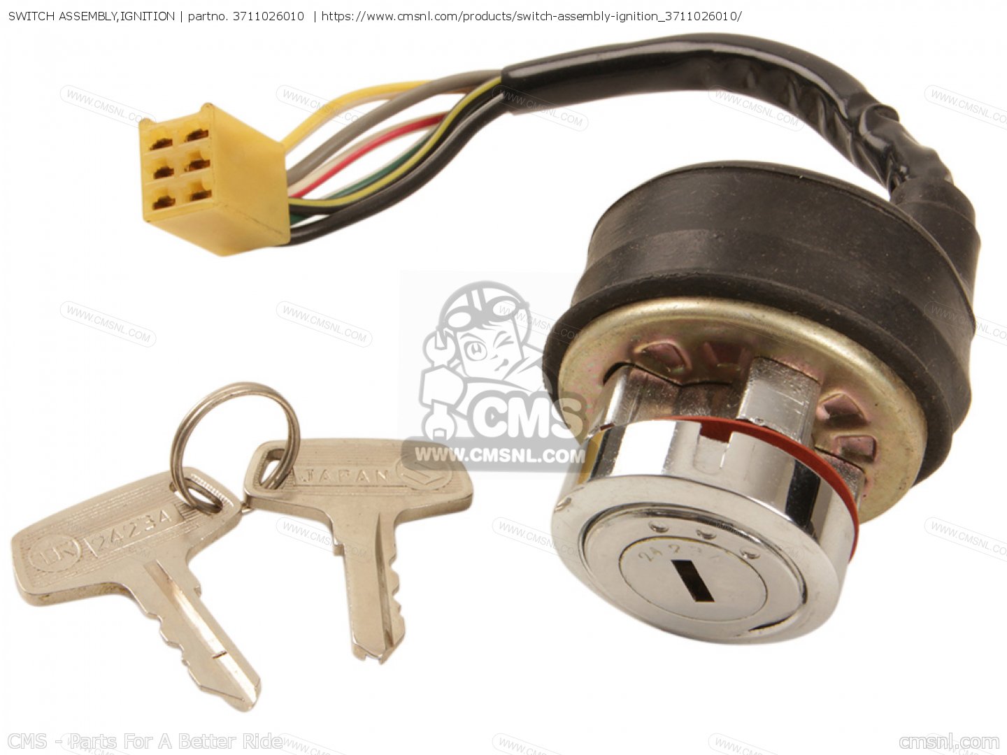 3711026010 Switch Assembly,ignition Suzuki buy the 3711026010 at CMSNL