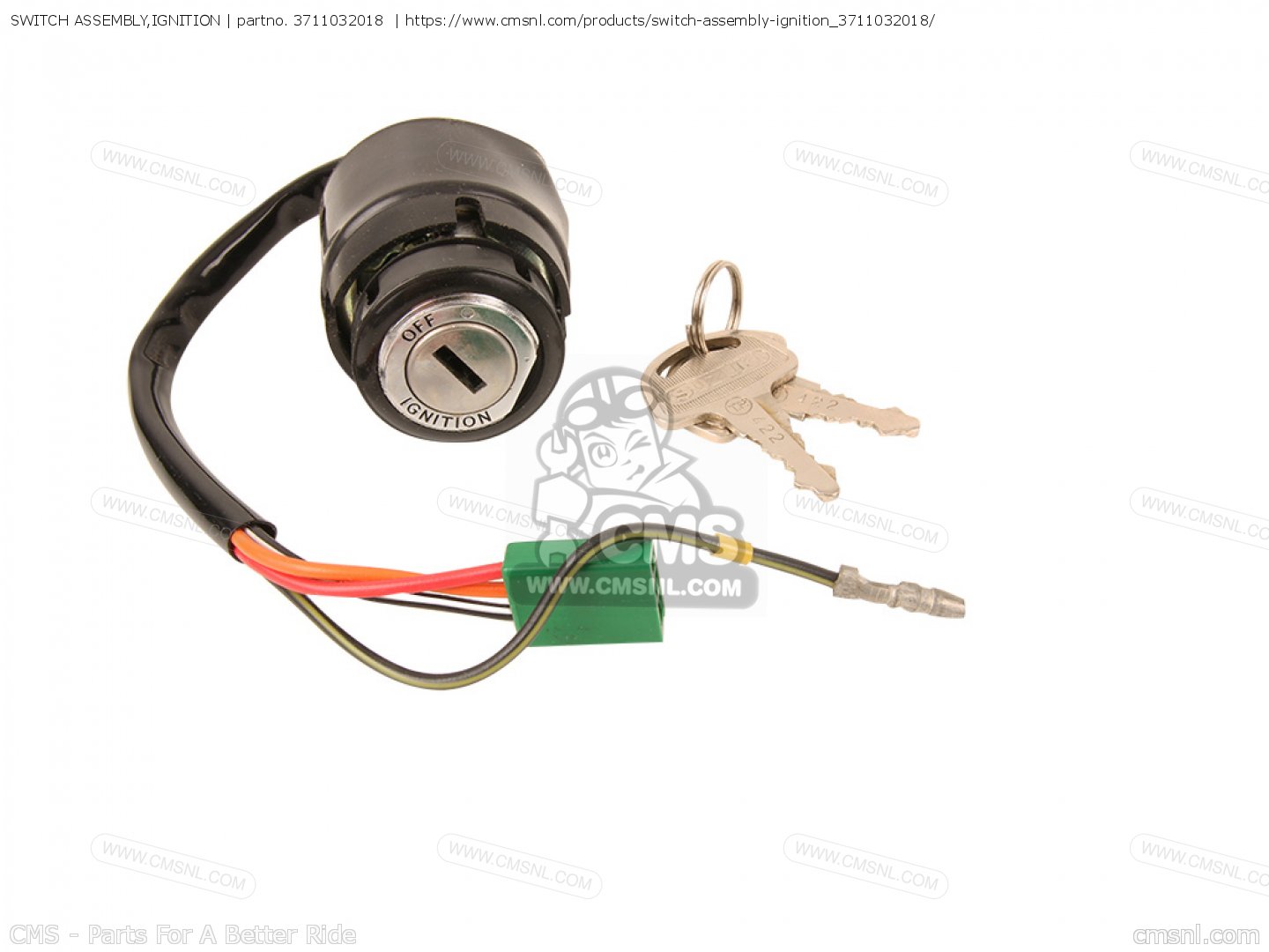 3711032018 Switch Assembly,ignition Suzuki buy the 3711032018 at CMSNL