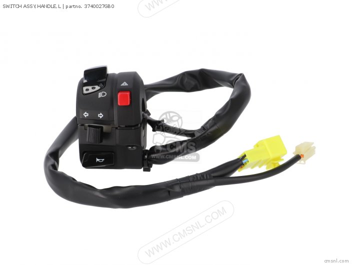 Suzuki SWITCH ASSY,HANDLE,L 3740027GB0 Suzuki SWITCH ASSY,HANDLE,L 3740027GB0