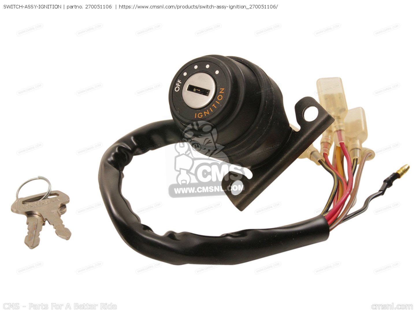 SWITCHASSYIGNITION for KH100G8 1987 USA order at CMSNL