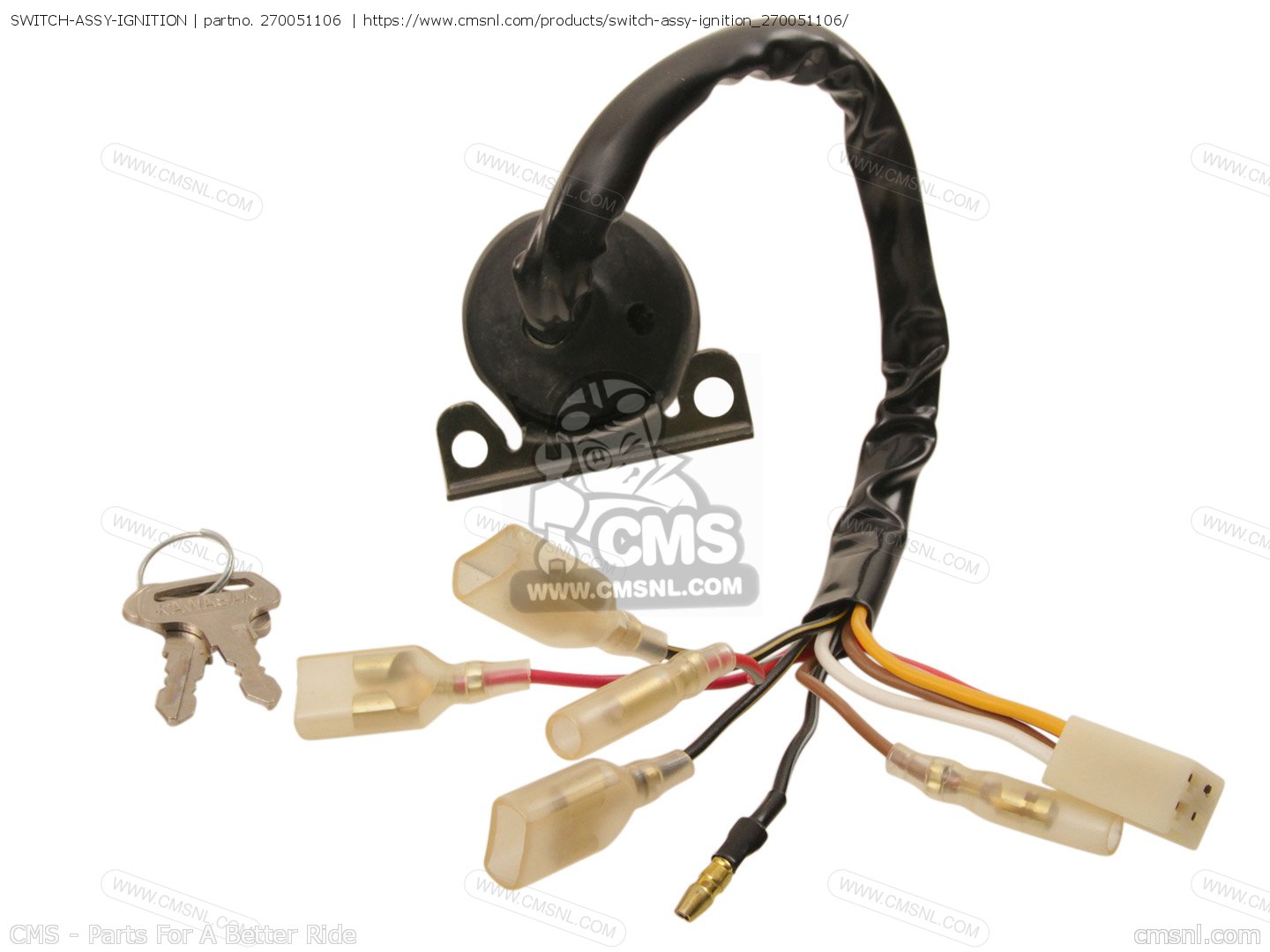 SWITCHASSYIGNITION for KH100G8 1987 USA order at CMSNL