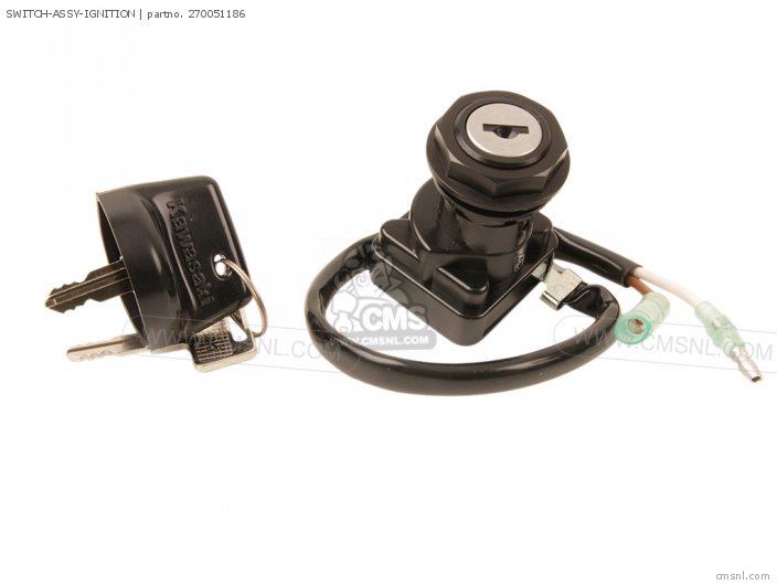 Kawasaki SWITCH-ASSY-IGNITION 270051186 Kawasaki SWITCH-ASSY-IGNITION 270051186
