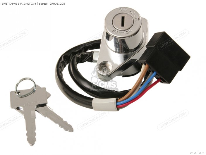 270051205: Switch-assy-ignition Kawasaki - buy the 27005-1205 at CMSNL