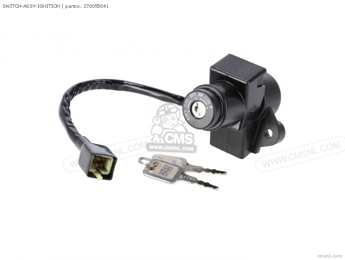 270055041: Switch-assy-ignition Kawasaki - buy the 27005-5041 at CMSNL