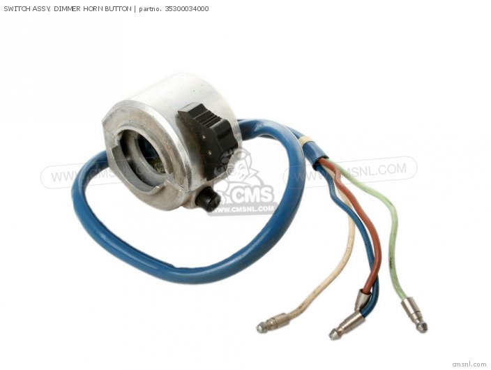 Honda SWITCH ASSY, DIMMER HORN BUTTON 35300034000