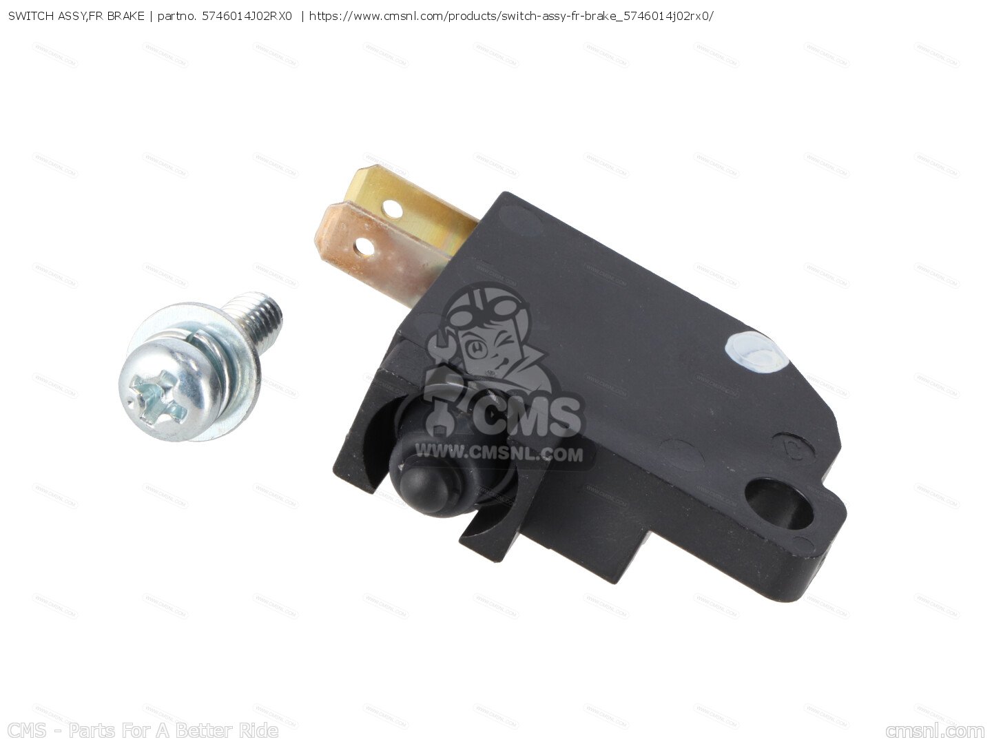 SZK‼️ 5746014J02: SWITCH ASSY,STOP Suzuki - buy the 57460-14J02 at