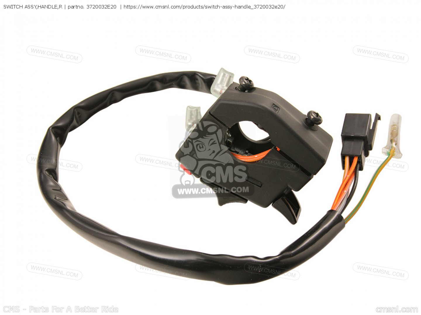 SWITCH ASSY,HANDLE,R for Suzuki - order at CMSNL