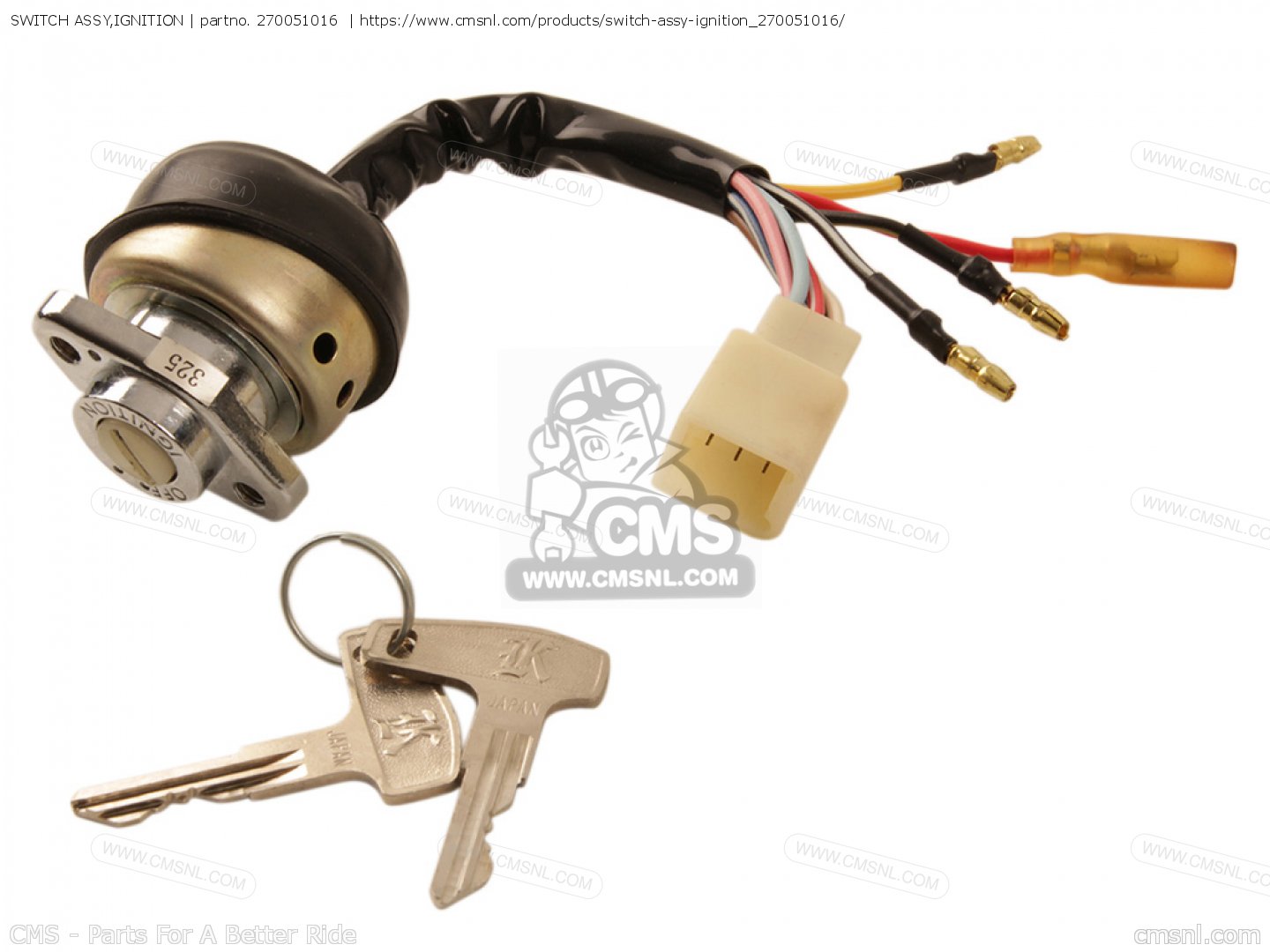 270051016 Switch Assy,ignition Kawasaki buy the 270051016 at CMSNL