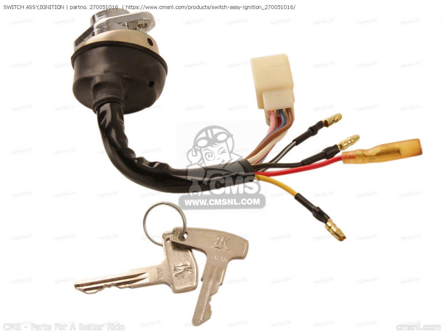 270051016 Switch Assy,ignition Kawasaki buy the 270051016 at CMSNL