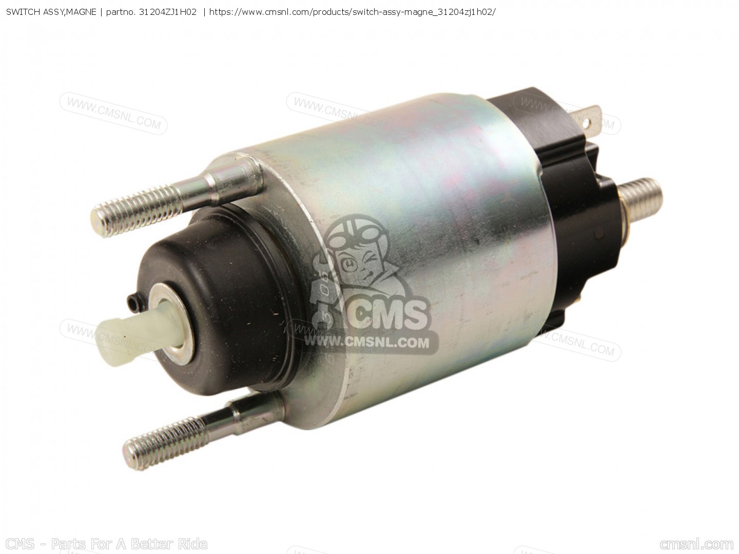 31204ZJ1H02: SWITCH ASSY,MAGNE Honda - buy the 31204-ZJ1-H02 at CMSNL