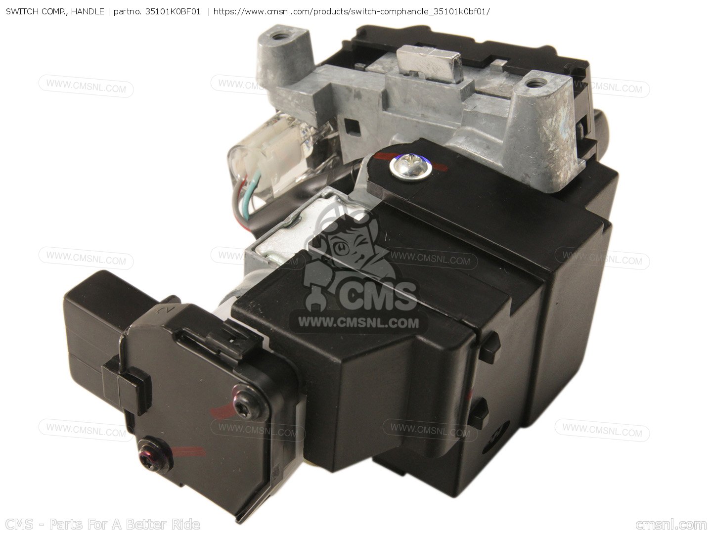 35101K0BF01: Switch Comp,hndl Honda - buy the 35101-K0B-F01 at CMSNL