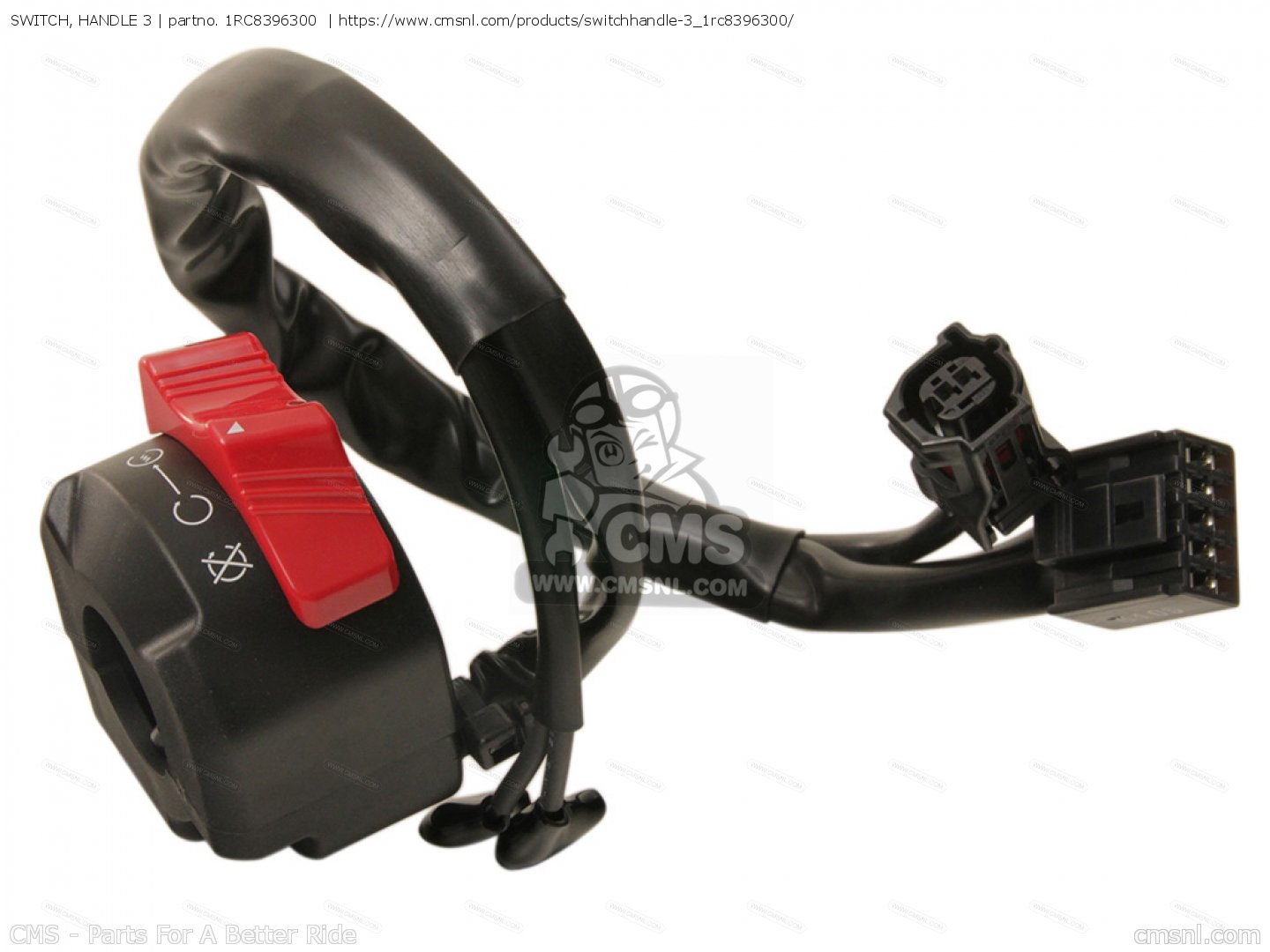 1RC8396300: SWITCH, HANDLE 3 Yamaha - buy the 1RC-83963-00-00 at CMSNL