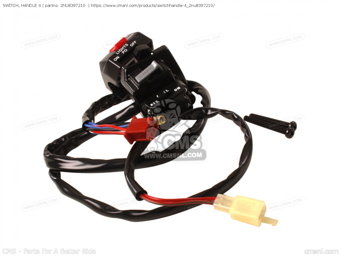 SWITCH, HANDLE 4 for Yamaha - order at CMSNL