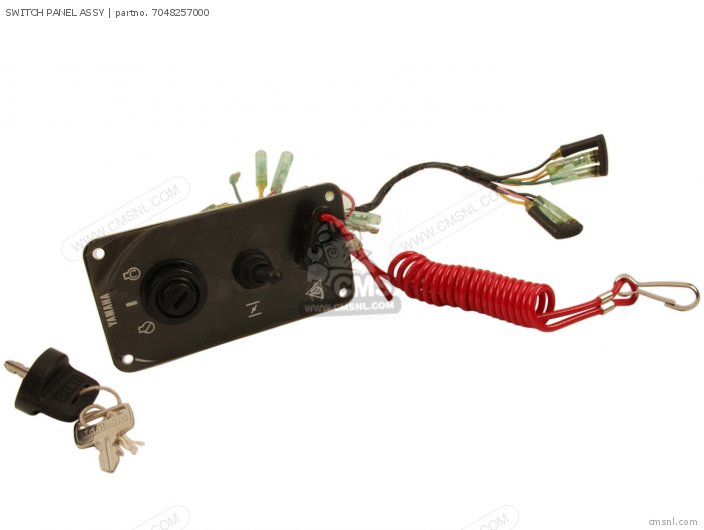 Yamaha SWITCH PANEL ASSY 7048257000 Yamaha SWITCH PANEL ASSY 7048257000