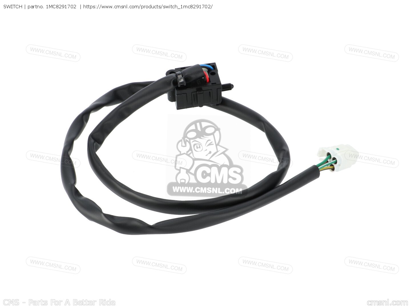 ヤマハ純正部品 スイツチ 代替品番 1MC-82917-02 スーパーテネレ　XT1200ZE YAMAHA Genuine Parts 3c5-82917-00の通販