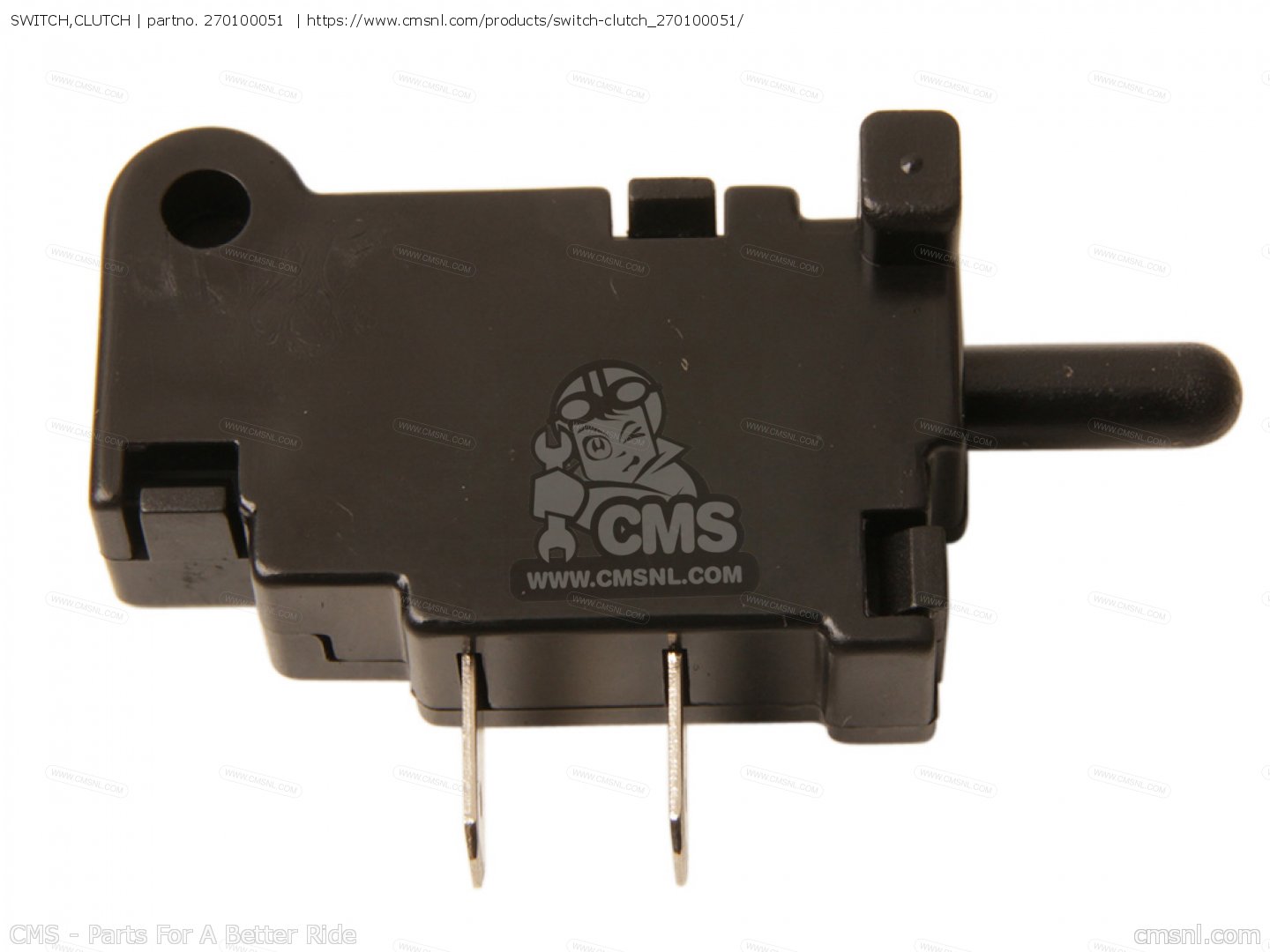 270100051: Switch,clutch Kawasaki - buy the 27010-0051 at CMSNL