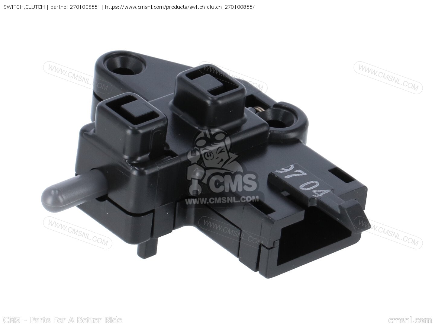270100855: SWITCH,CLUTCH Kawasaki - buy the 27010-0855 at CMSNL