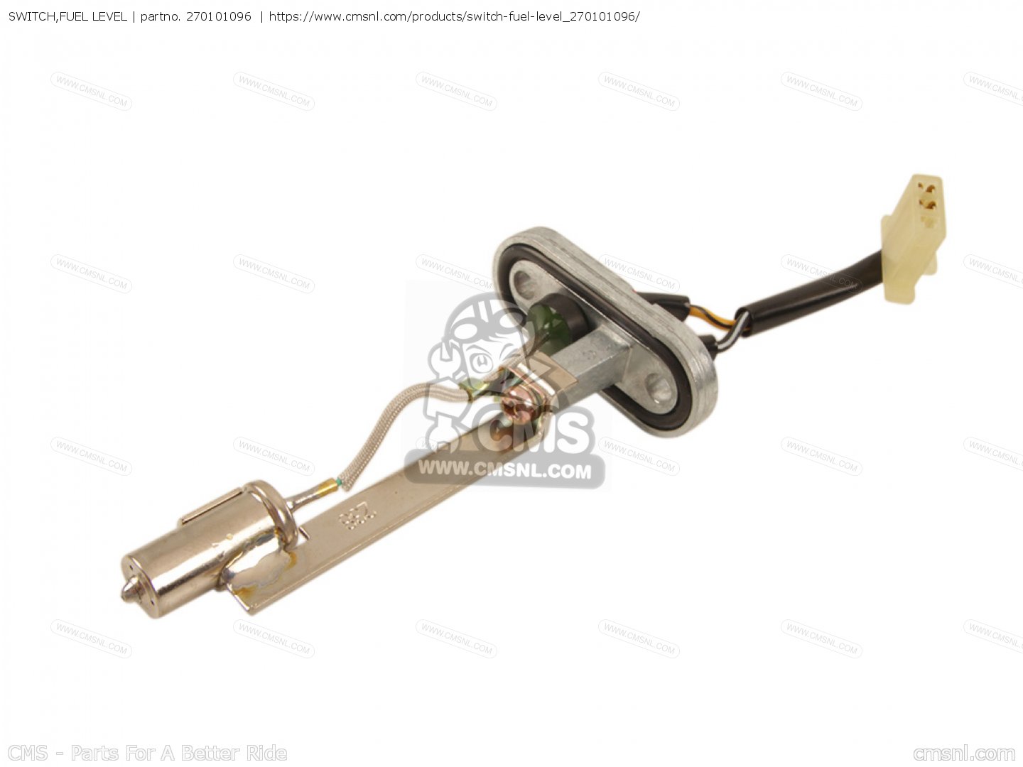 SWITCH,FUEL LEVEL for KZ650D2 SR 1979 USA CANADA order at CMSNL