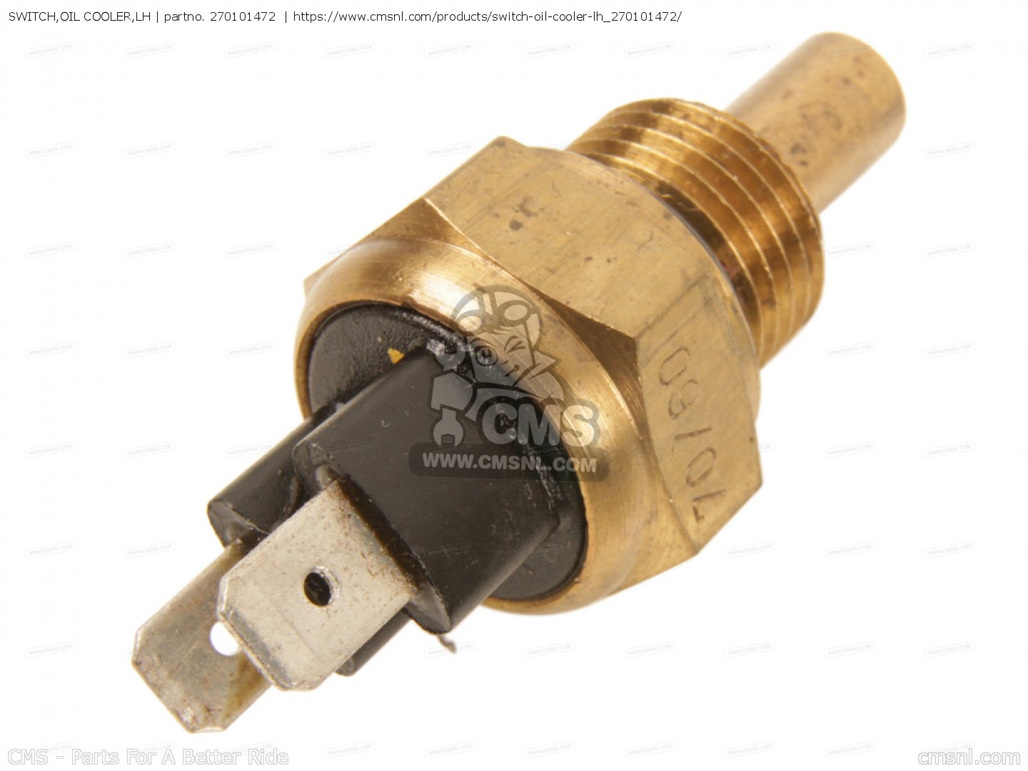ガオコンドル 270101472: SWITCH,OIL COOLER,LH Kawasaki - buy the 27010