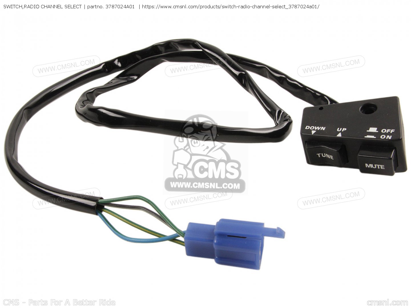 SWITCH,RADIO CHANNEL SELECT for GV1400GC 1987 (H) (E01) order at CMSNL