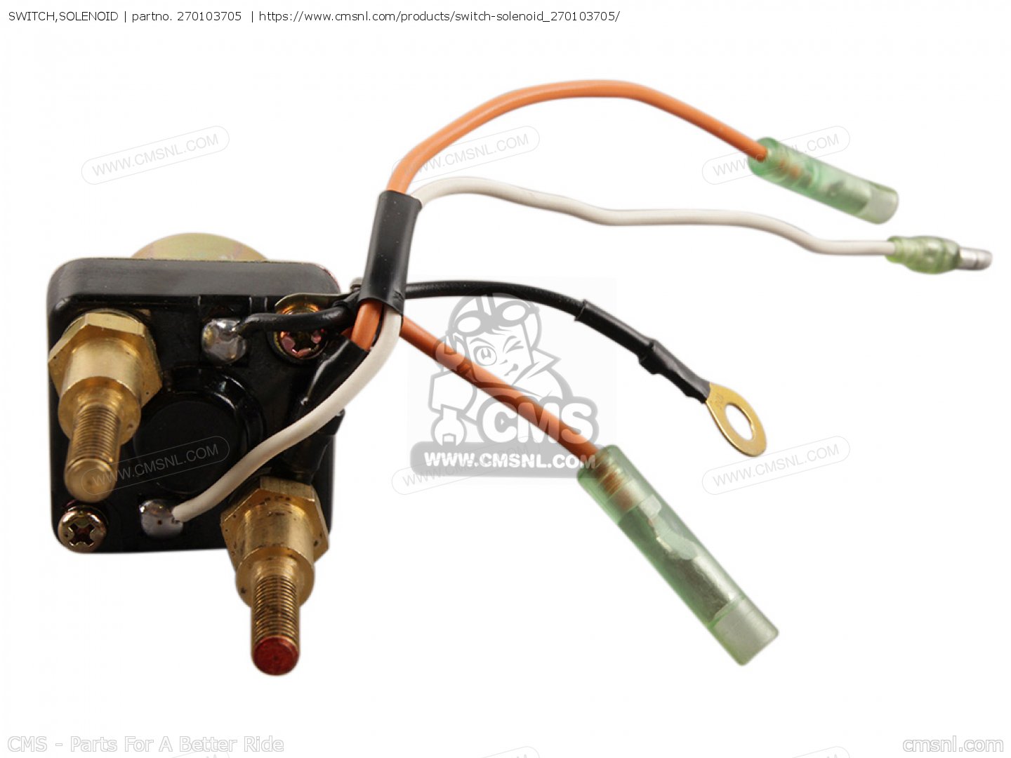 270103705 Switch,starter Relay Kawasaki buy the 270103705 at CMSNL