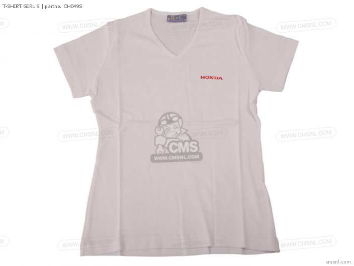 Honda T-SHIRT GIRL S CH049S