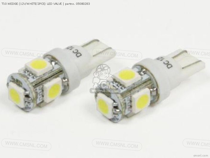 Takegawa T10 WEDGE (12V/WHITE/2PCS) LED VALVE 05080283