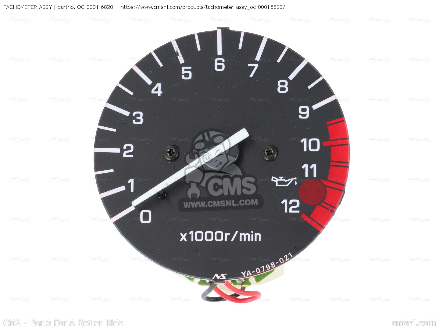 oc-0001-6820-tachometer-assy-yamaha-an-alternative-for-4kg-83540-00