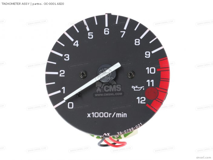 4KG8354000: TACHOMETER ASSY Yamaha - buy the 4KG-83540-00-00