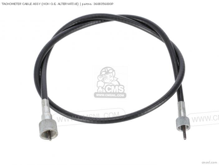 Yamaha TACHOMETER CABLE ASSY (NON O.E. ALTERNATIVE) 3608356000P