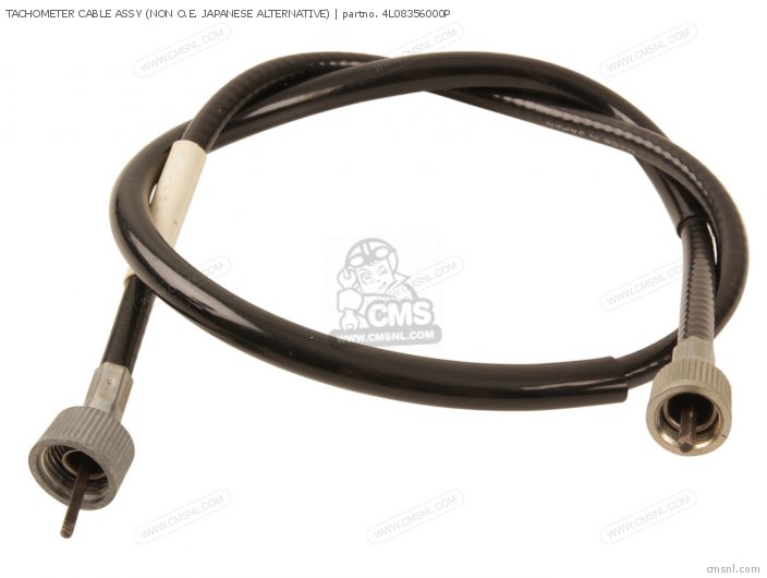 Yamaha TACHOMETER CABLE ASSY (NON O.E. ALTERNATIVE) 4L08356000P