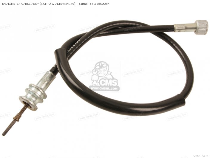 Yamaha TACHOMETER CABLE ASSY (NON O.E. ALTERNATIVE) 5Y18356000P