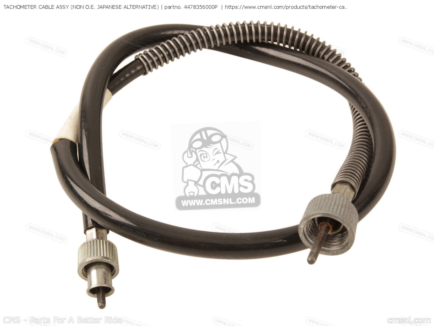 TACHOMETER CABLE ASSY for XS650-2 1979 USA - order at CMSNL