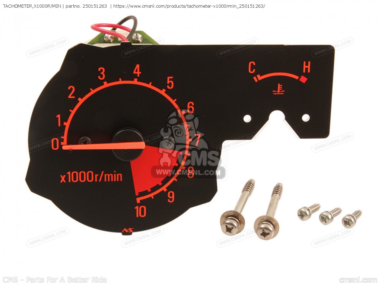 TACHOMETER,X1000R/MIN for KL650A11 KLR650 1997 USA CALIFORNIA 