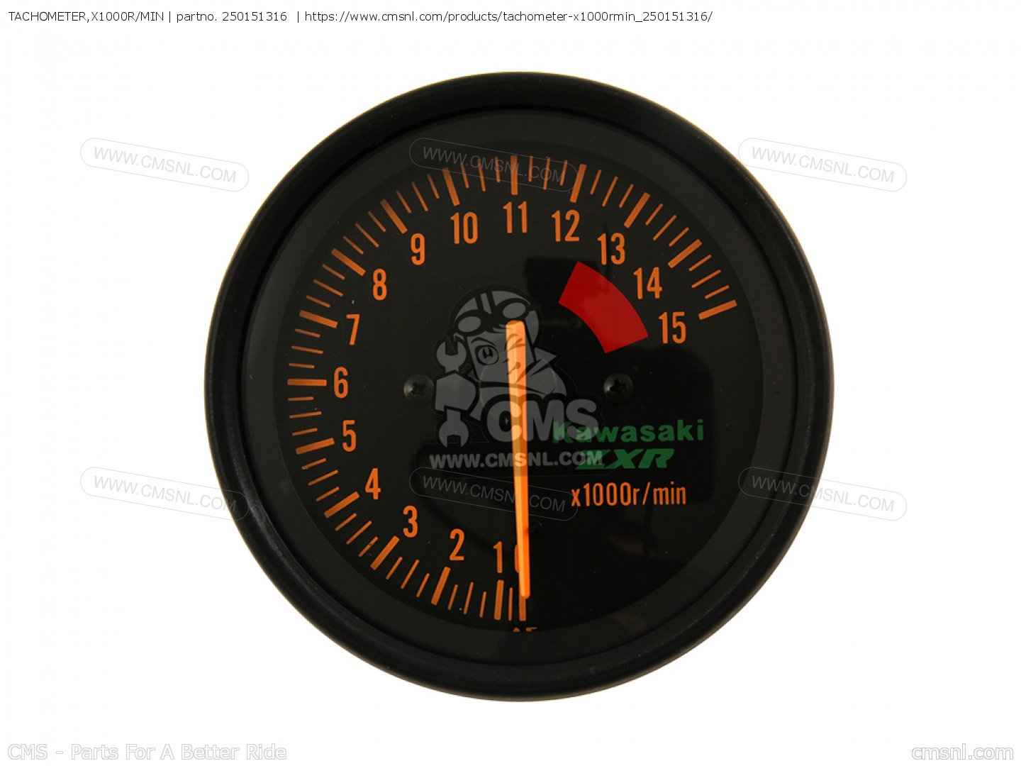 TACHOMETER,X1000R/MIN for ZX750L3 NINJA ZX7 1995 USA CALIFORNIA 