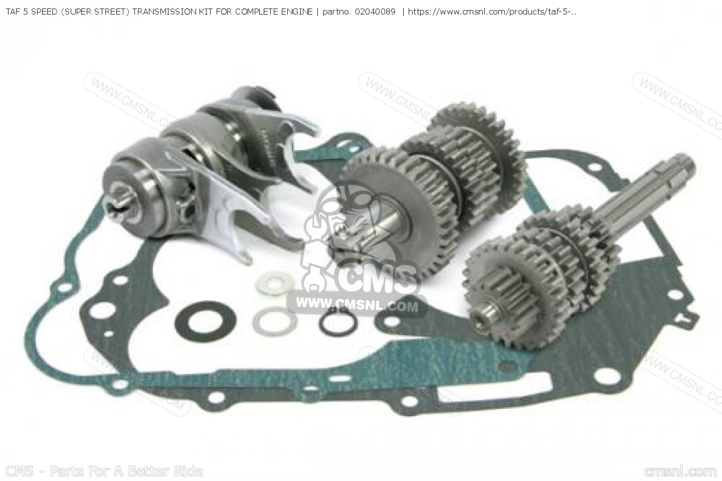 02040089: TAF 5 SPEED (SUPER STREET) TRANSMISSION KIT FOR