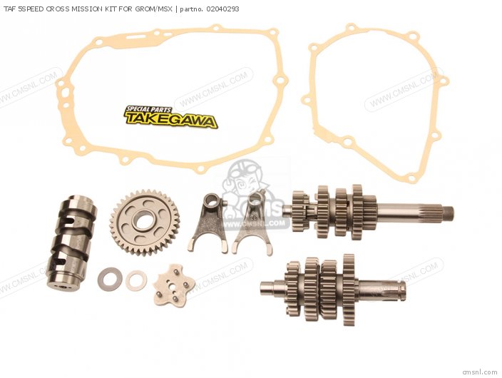 Takegawa TAF 5SPEED CROSS MISSION KIT FOR GROM/MSX 02040293