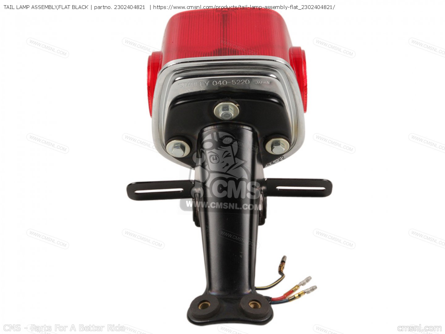 TAIL LAMP ASSEMBLY,FLAT BLACK for Kawasaki - order at CMSNL