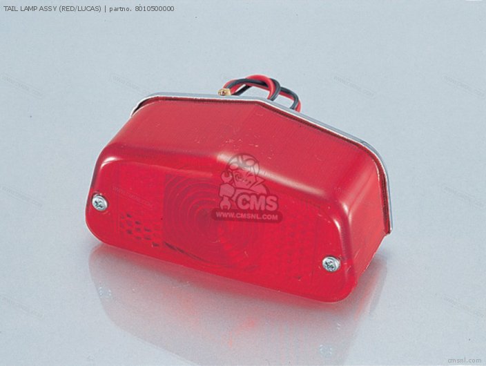 Kitaco TAIL LAMP ASSY (RED/LUCAS) 8010500000