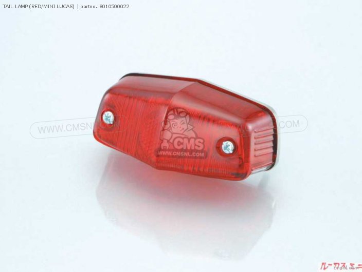 Kitaco TAIL LAMP (RED/MINI LUCAS) 8010500022