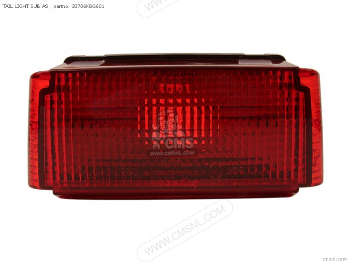 Honda TAIL LIGHT SUB AS 33706KBG601