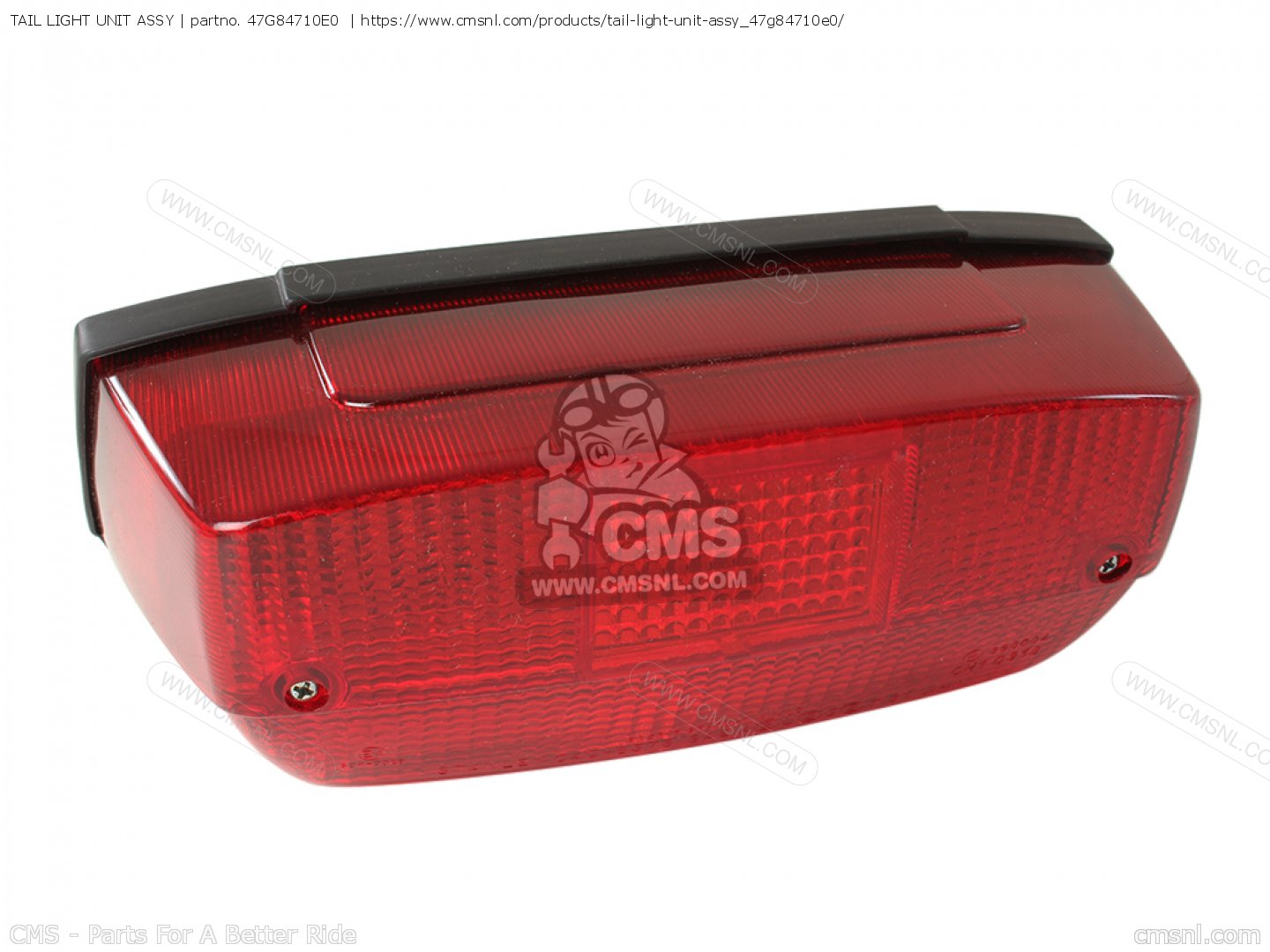 47G84710E0 Tail Light Unit Assy Yamaha buy the 47G84710E0 at CMSNL