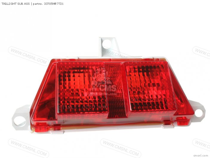 Sub Order Number TAILLIGHT SUB ASS for Honda - order at CMSNL