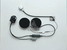 TANDEM MIKE & SPEAKER SET ON BMW HELMET TANDEM MIKE & SPEAKER SET ON BMW HELMET