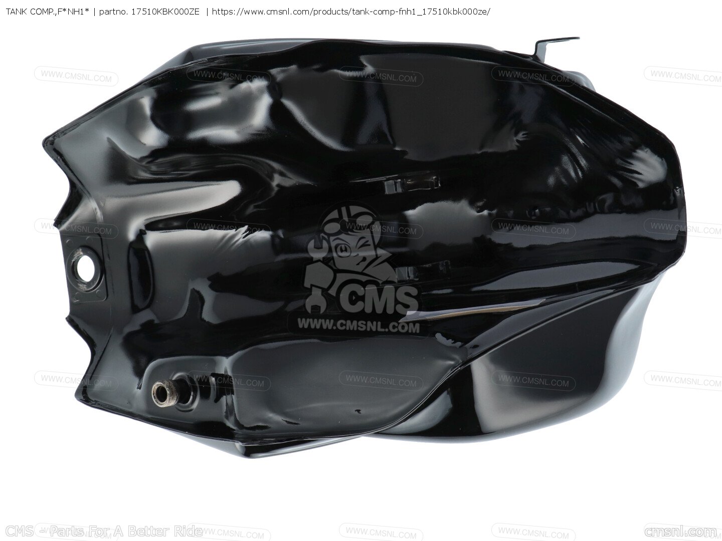 17510KBK000ZE: Tank Comp.,f*nh1* Honda - buy the 17510-KBK-000ZE